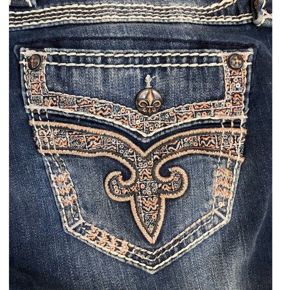Rock Revival Vaness Boot Cut Jeans Size 28 - Picture 9 of 10